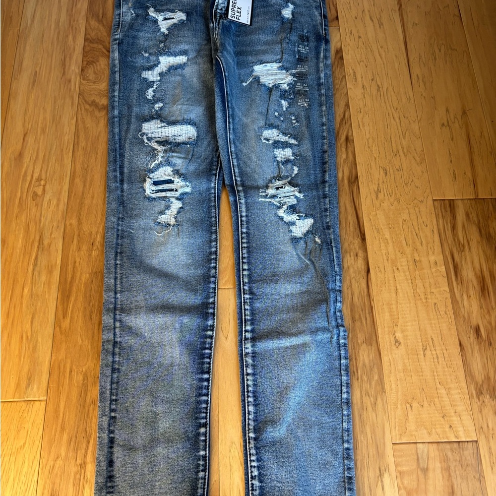 Rue21 Distressed Blue Jeans